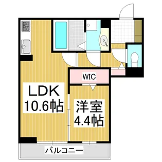 THREE【1階】の間取り