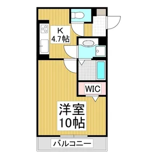ビバーチェ辻【303号室】の間取り