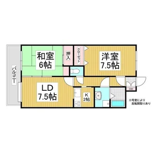 ライトコート青山【206号室】の間取り
