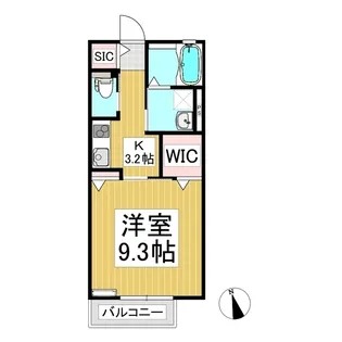 CALME MAISON御影【202号室】の間取り