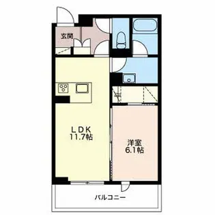 コスモメゾン【2階】の間取り