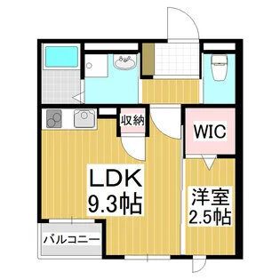Azumino Terrace【202号室】の間取り