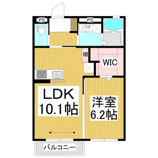 Aonuma Terrace【203号室】の間取り