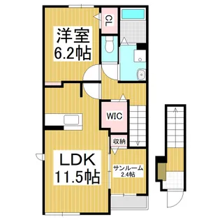 ハイマウンテン【2階】の間取り
