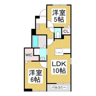 ルーチェテラス A【1階】の間取り