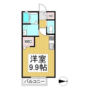 仮)ウィズハイム篠ノ井布施高田【102号室】の間取り