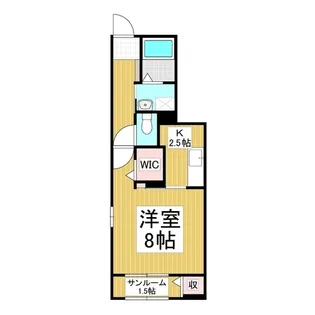 エクラテラス A【1階】の間取り