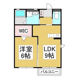 ドエル村井町南A棟【101号室】の間取り