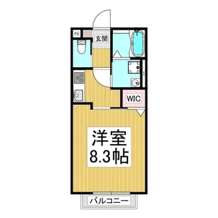アベニール リオ【204号室】の間取り