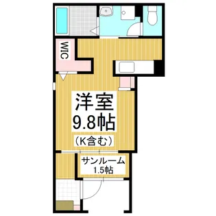 ソレイユ フルール Ⅲ【1階】の間取り