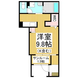 ソレイユ フルール Ⅲ【1階】の間取り