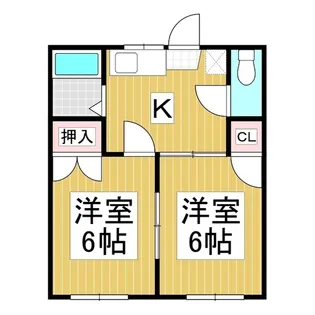 ブラボー50 №18【101号室】の間取り