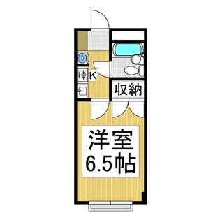 シガ第1ハイツ【106号室】の間取り