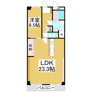 パークタウン90(107)【1階】の間取り