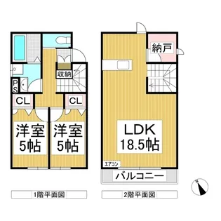仮)ベルリード【C号室】の間取り