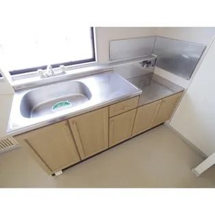 サンビレッジ上田原A【201号室】のキッチン