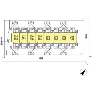 グランソラナ軽井沢【202号室】の外観