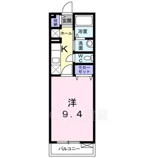 アムール小花【2階】の間取り