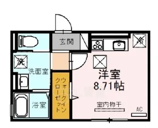 D-roomクロス【1階】の間取り