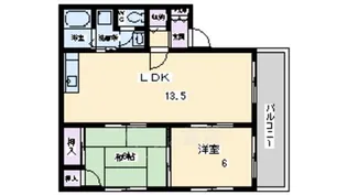 マイルドコート【1階】の間取り