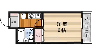 サンライズ【2階】の間取り