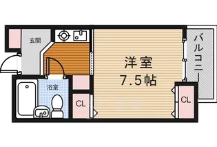 石橋パークヒルズ【3階】の間取り