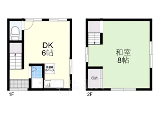 大阪府池田市姫室町【一戸建】の間取り