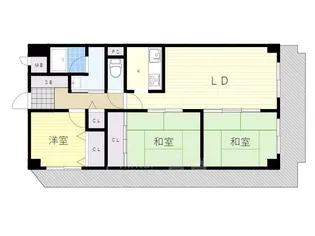 サンライズ【2階】の間取り