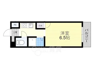 ギャレ蛍池【2階】の間取り