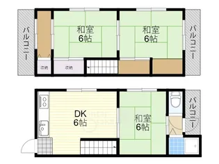 小野マンション【1階】の間取り
