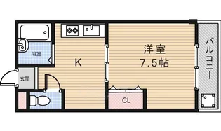 レオンテシマ【1階】の間取り