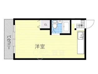 エリータ桃山台2【1階】の間取り
