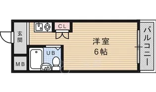 大阪府池田市井口堂3丁目【マンション】の間取り