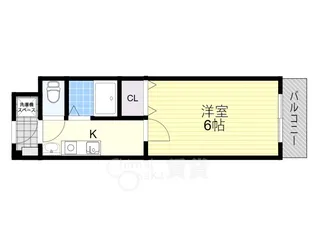 メゾン清杜【2階】の間取り
