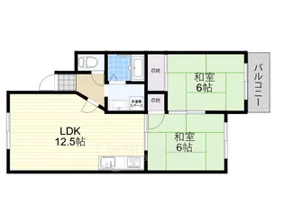 パープルコーポ【3階】の間取り