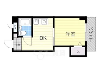 サンライフ末広【4階】の間取り