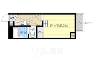 ティートゥリー【2階】の間取り
