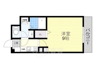 N緑地【3階】の間取り