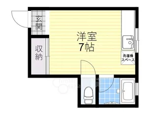大阪府吹田市千里山西5丁目【マンション】の間取り