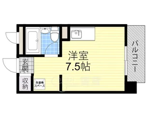 大阪府豊中市曽根西町3丁目【マンション】の間取り