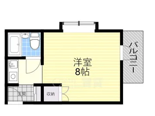 大阪府豊中市服部豊町2丁目【マンション】の間取り