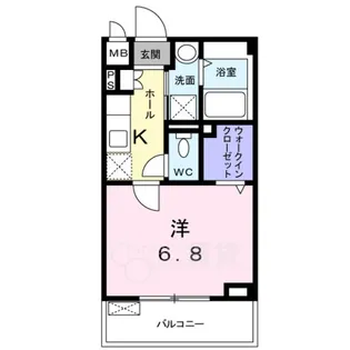 大阪府豊中市宝山町【マンション】の間取り