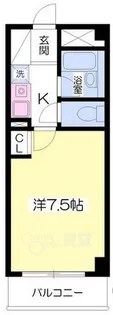 大阪府豊中市柴原町2丁目【マンション】の間取り