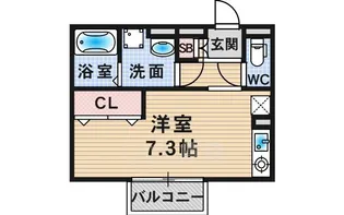 兵庫県川西市加茂1丁目【アパート】の間取り