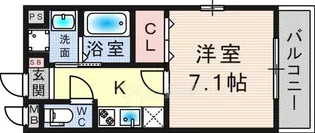 兵庫県川西市火打2丁目【アパート】の間取り