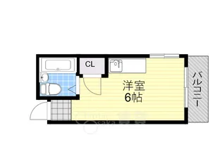 大阪府吹田市千里山東1丁目【マンション】の間取り
