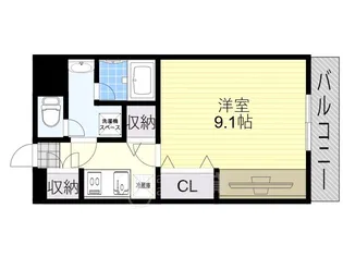 大阪府吹田市垂水町3丁目【マンション】の間取り