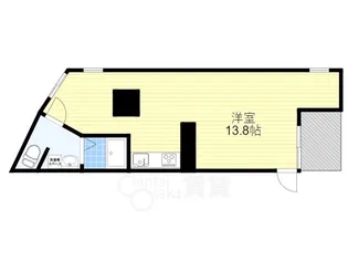 ラークスパ岡町【3階】の間取り