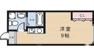 大阪府箕面市桜1丁目【マンション】の間取り