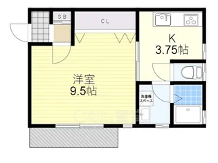 SOUTHERN BASE【1階】の間取り